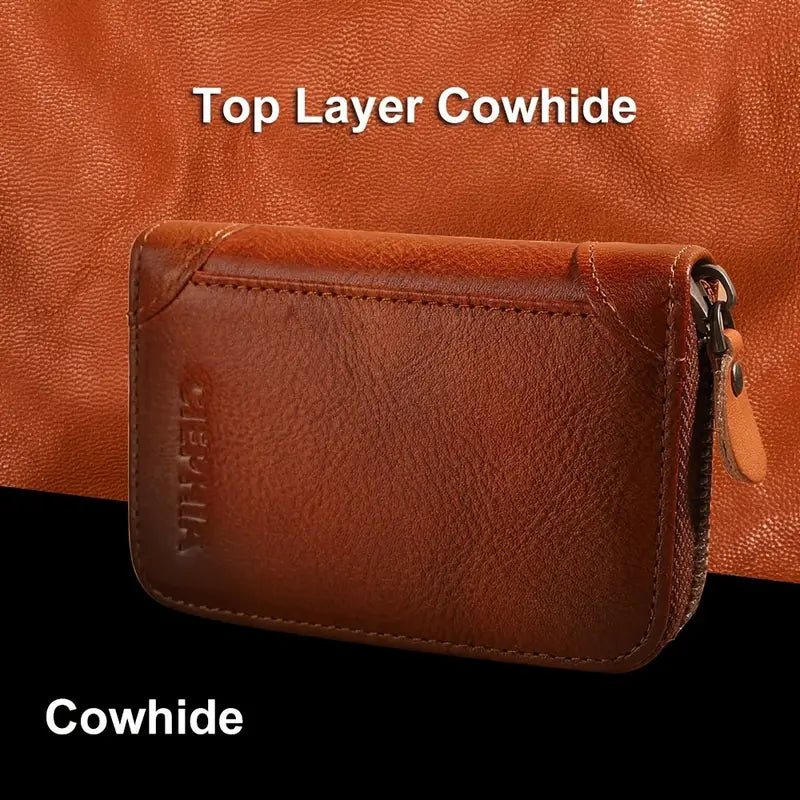 Leather RFID Blocking Wallets For Men | HUDSON