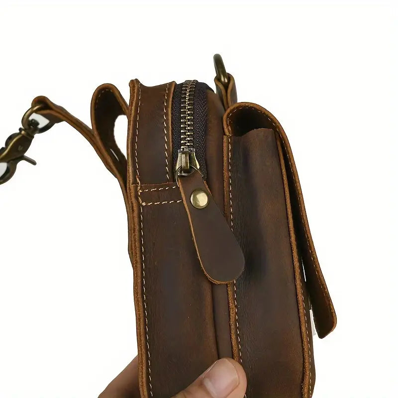 Vintage Leather Waist Pack | AUSTIN