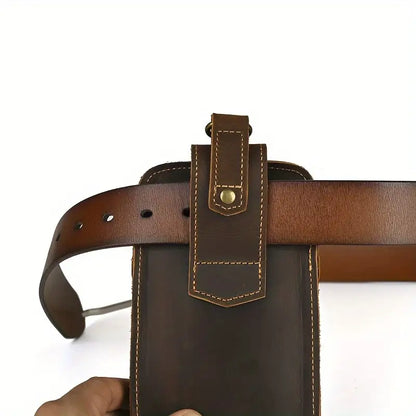 Vintage Leather Waist Pack | AUSTIN