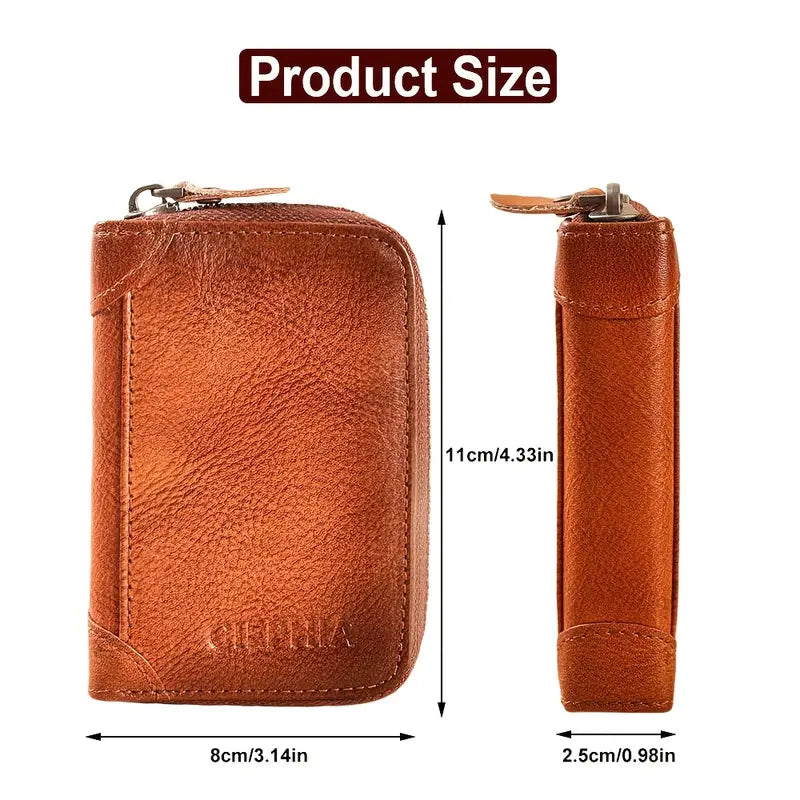 Leather RFID Blocking Wallets For Men | HUDSON
