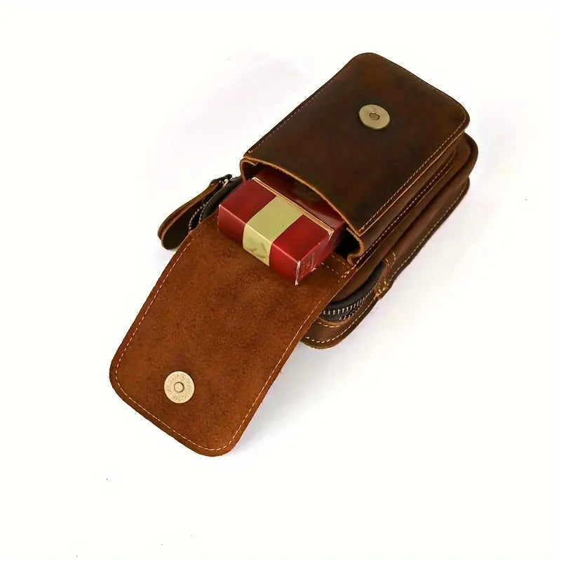 Vintage Leather Waist Pack | AUSTIN