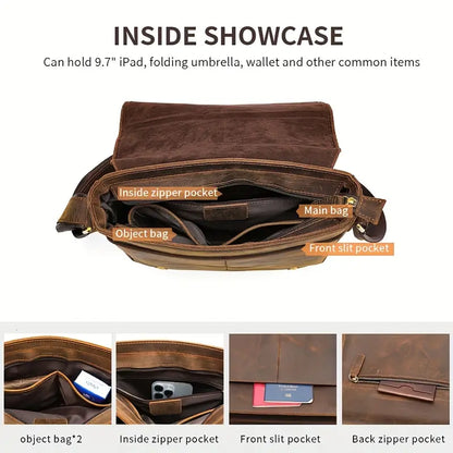 Leather Shoulder Bag | PORTLAND