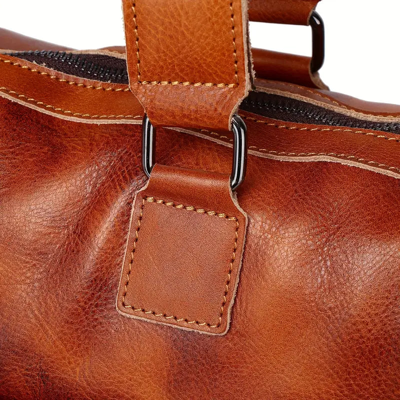 Large Leather Men's Luggage Bag | Camden