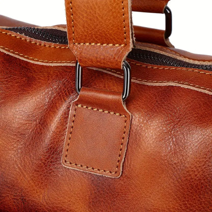 Large Leather Men's Luggage Bag | Camden