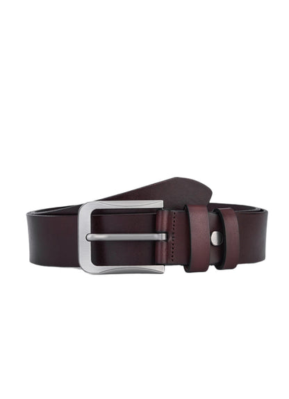 Luxury Brown Full Leather Belt for Men - Sustainable & Vintage Design - Premium Leather Leather Belt for a Timeless Look