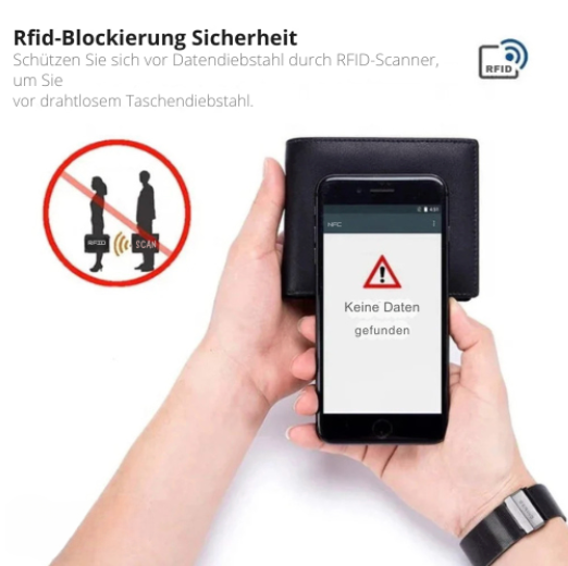 Leather RFID Wallet for Secure Everyday Protection Hermann's Bestseller