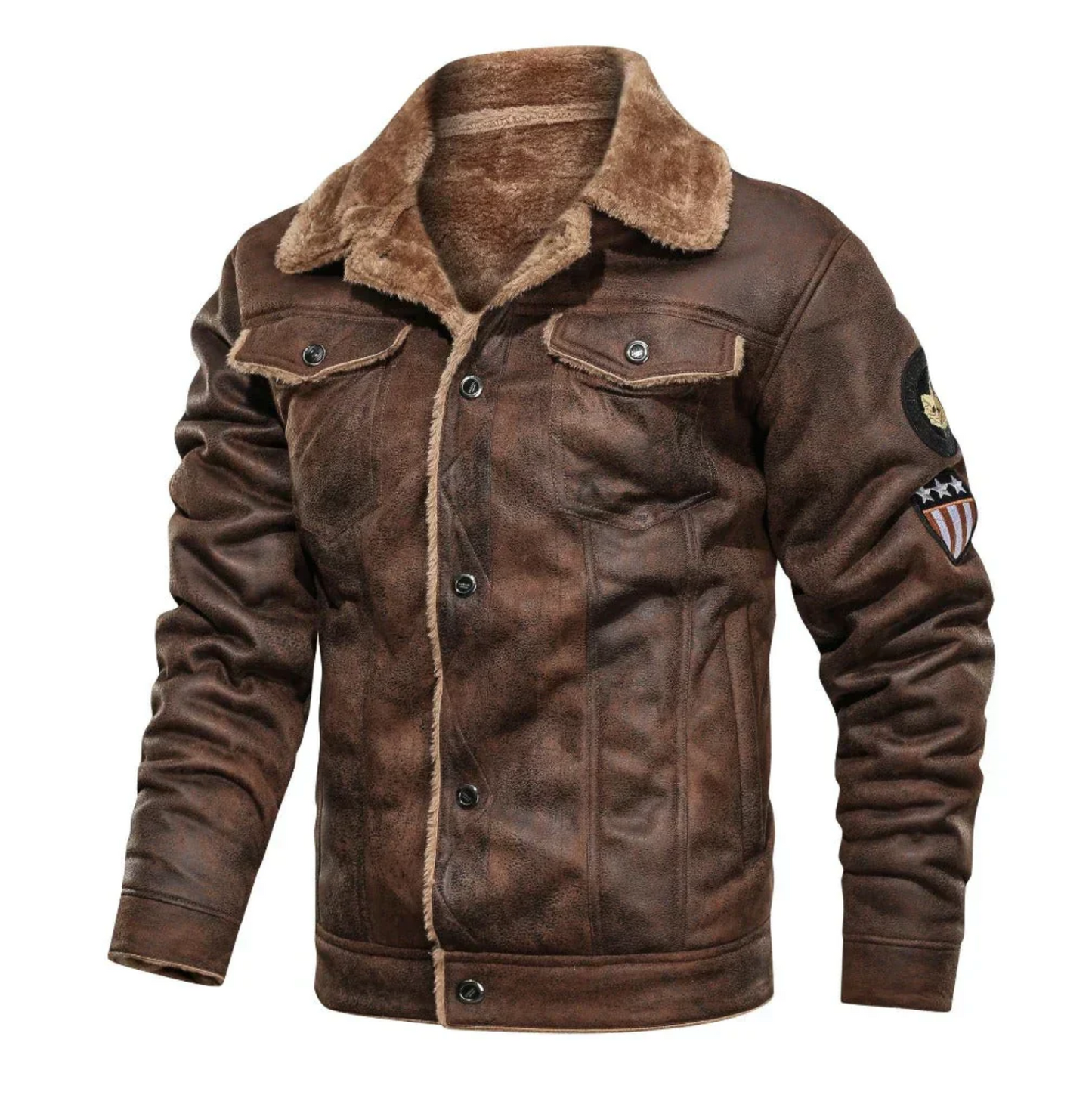 Flight Streak Luxury Leather Jacket for a Bold and Stylish Look