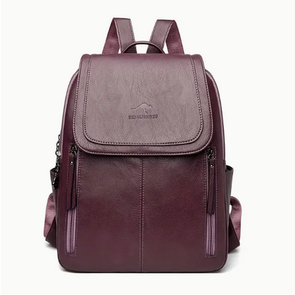 Vintage Women's Summer Backpack | Large Capacity