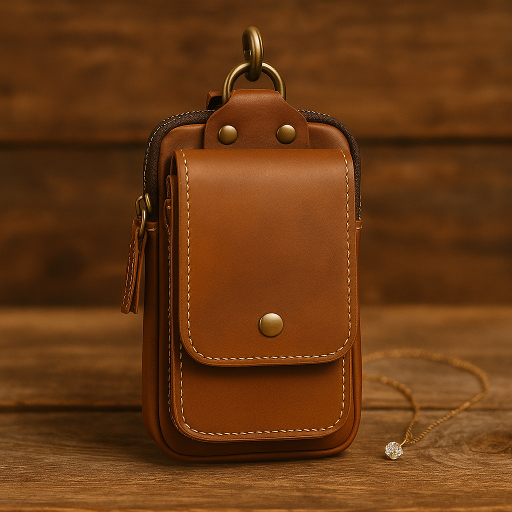 Vintage Leather Waist Pack | AUSTIN