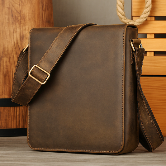 Leather Shoulder Bag | PORTLAND