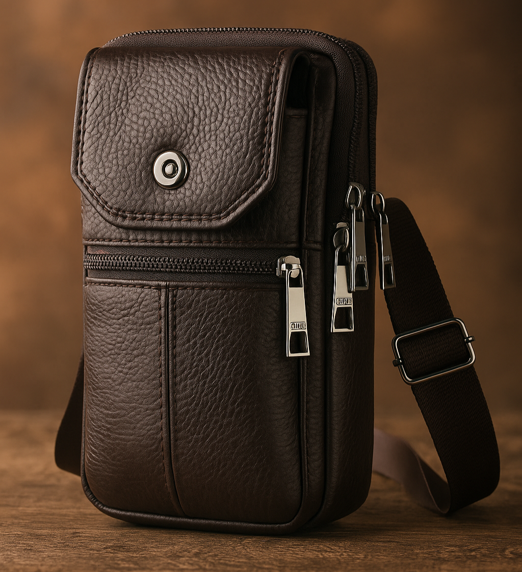 Leather Waist Bag | BOULDER