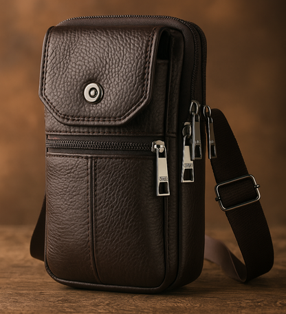 Leather Waist Bag | BOULDER