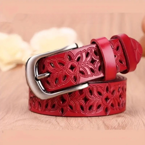Hermann's Elegant Classic Leather Belt