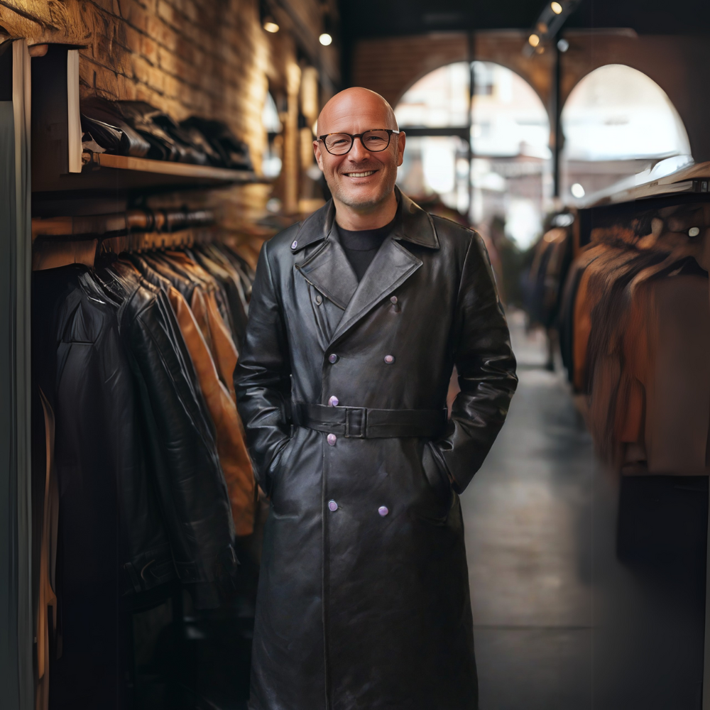 Steel Rider - Premium Leather Motorcycle Jacket for Ultimate Style and Protection