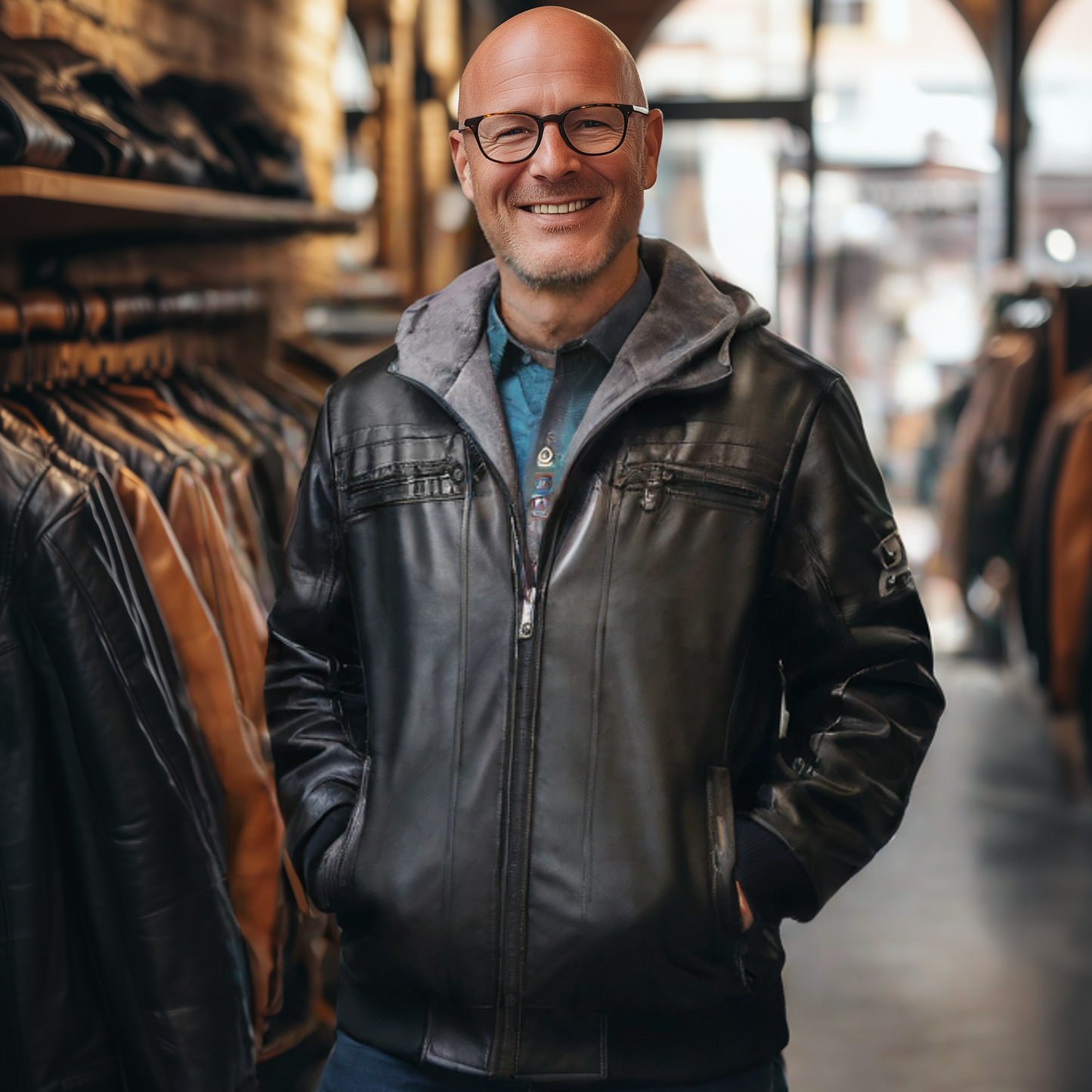 King Leather - Elegant Leather Jacket for a Unique Style