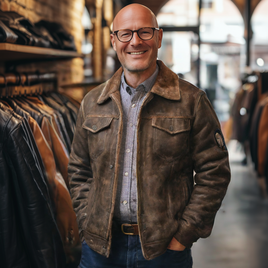 Flight Streak Luxury Leather Jacket for a Bold and Stylish Look