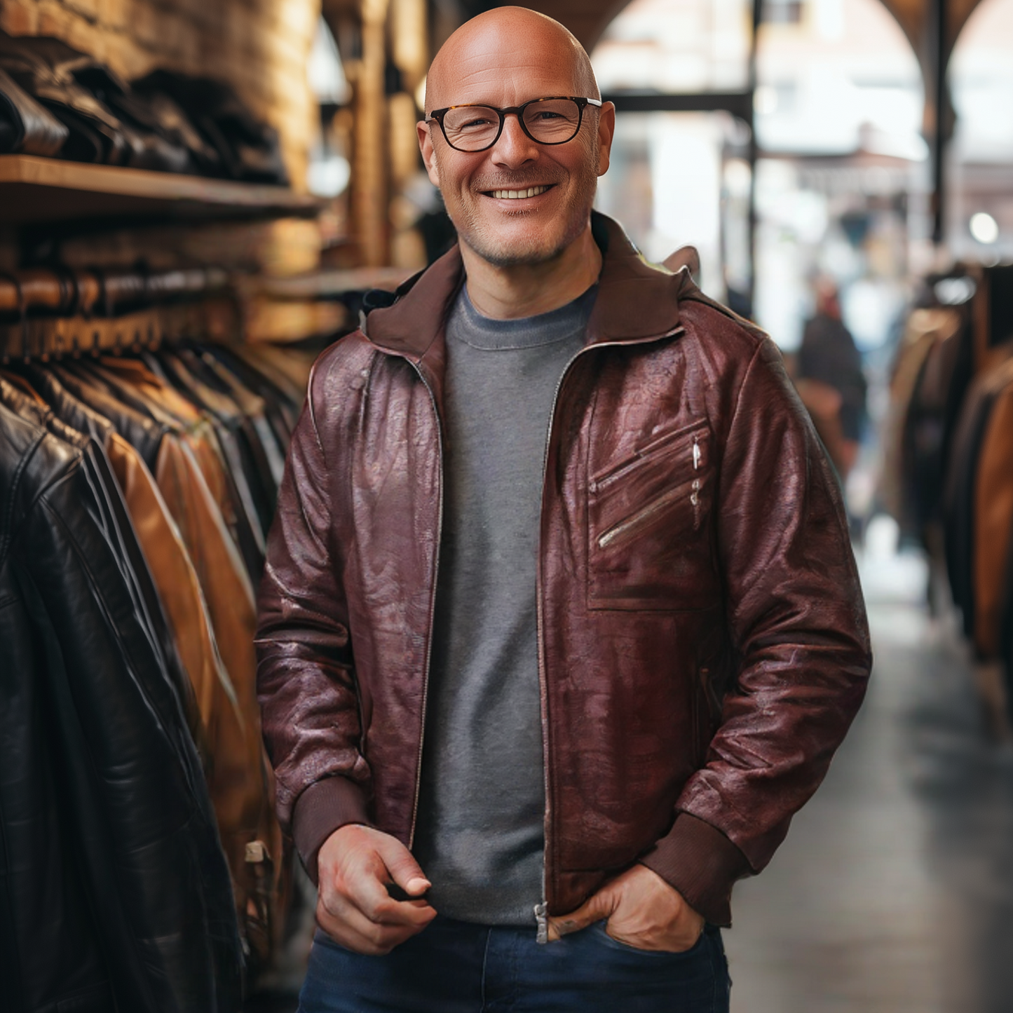 Lumion - Elegant Leather Jacket for a Stylish Look