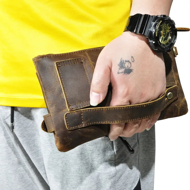 Vintage Leather Waist Bag | BROOKLYN