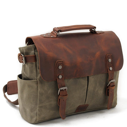 Canvas Crossbody Messenger Bag | TORONTO