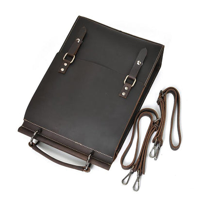 Leather Backpack-Handbag | OLDEN