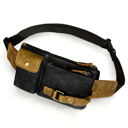 Vintage Leather Waist Bag | BROOKLYN
