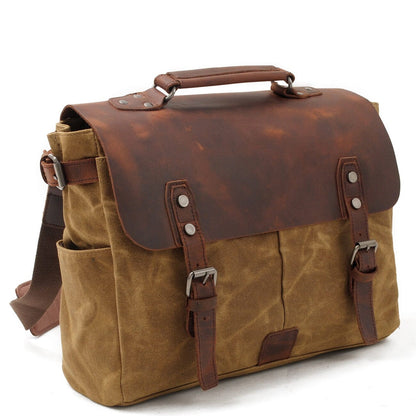 Canvas Crossbody Messenger Bag | TORONTO
