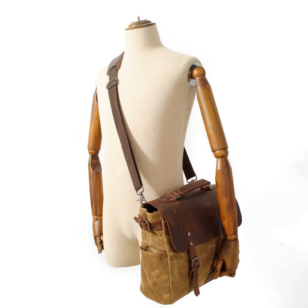 Canvas Crossbody Messenger Bag | TORONTO
