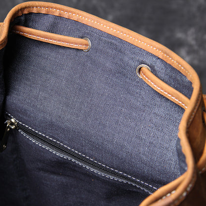 Leather Knapsack | CADIZ