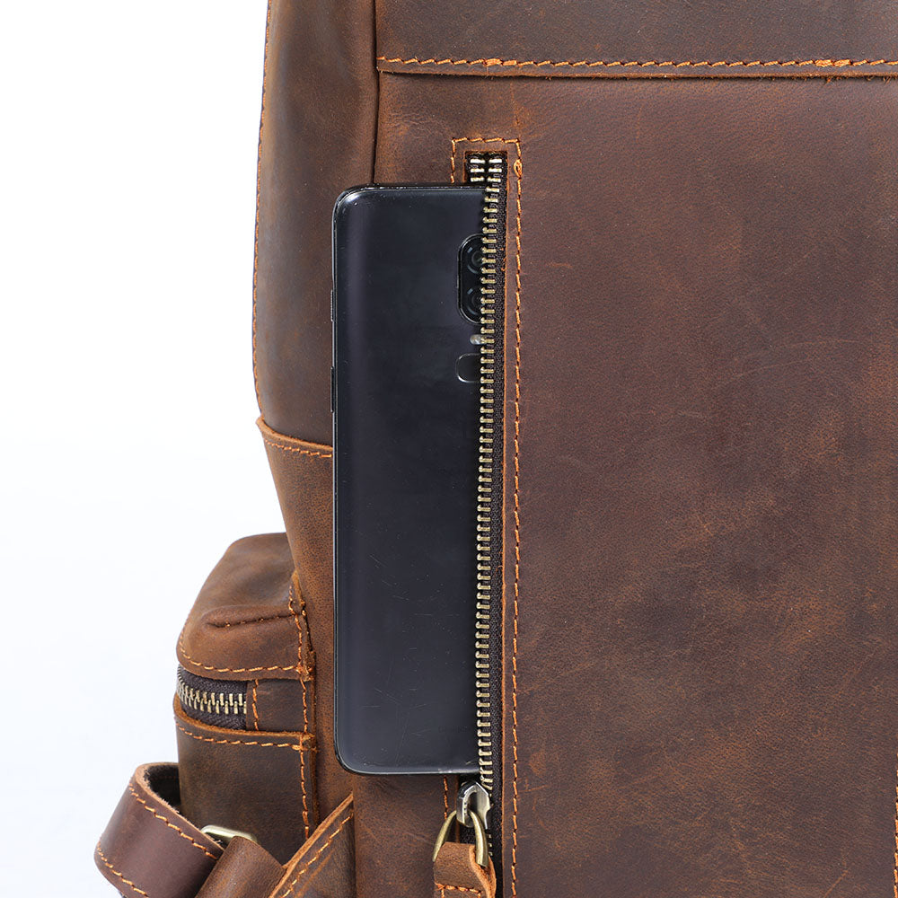 Women's Leather Backpack | GENEVA